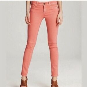 Free People Millenium  Ankle Jeans In Apricot 29
